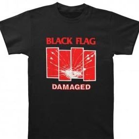 BLACK FLAG - Damaged T-SHIRT