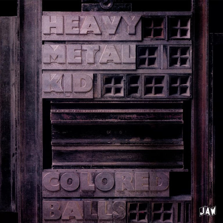 COLOURED BALLS - Heavy Metal Kid LP