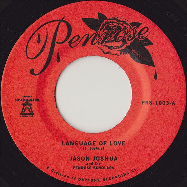 ** FLASH SALE ** JASON JOSHUA - Language Of Love 7"