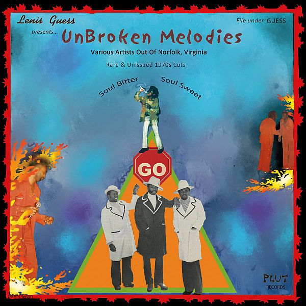 ** FLASH SALE ** v/a- LENIS GUESS PRESENTS UNBROKEN MELODIES: Various Artists Out Of Norfolk, Virginia LP