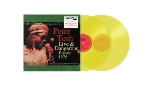 ** FLASH SALE ** PETER TOSH - Live and Dangerous: Boston 1976 2LP (RSD 2023)