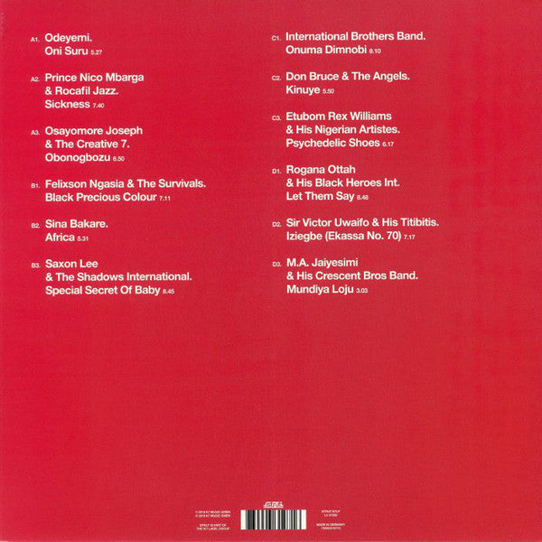 v/a- NIGERIA 70: No Wahala: Highlife, Afro-Funk, & Juju 1973-1987 2LP