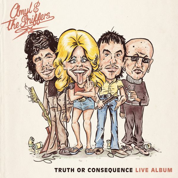 * PREORDER * AMYL AND THE SNIFFERS - Truth Or Consequence: Live Album LP