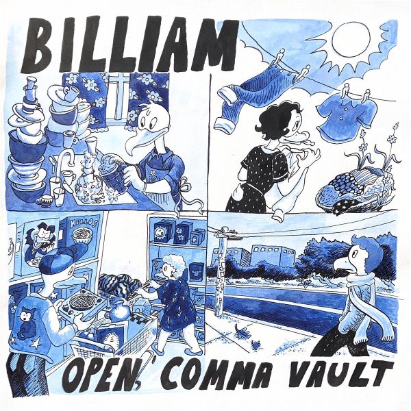 BILLIAM - Open Comma Vault LP (colour vinyl)