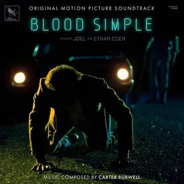 BLOOD SIMPLE OST by Carter Burwell LP (RSD 2023)