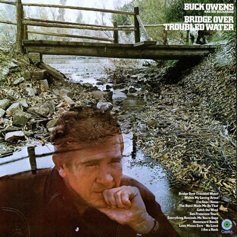 ** FLASH SALE ** BUCK OWENS - Bridge Over Troubled Water LP