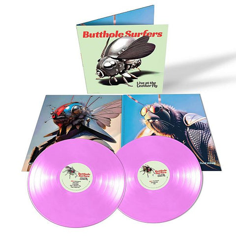 * PREORDER * BUTTHOLE SURFERS - Live At The Leather Fly 2LP (colour vinyl)