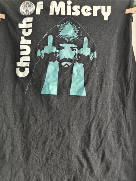 CHURCH OF MISERY - Charles Manson / Alistair Crowley T-SHIRT