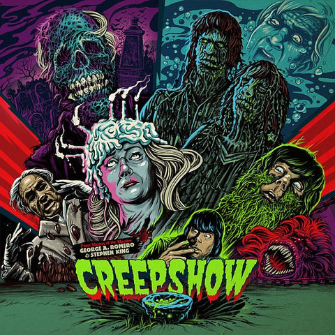 CREEPSHOW OST by John Harrison LP (colour vinyl)