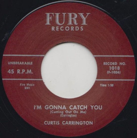 ** FLASH SALE ** CURTIS CARRINGTON - I'm Gonna Catch You 7"
