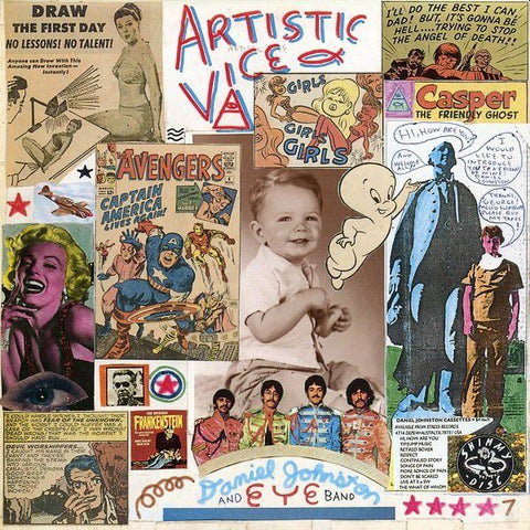 DANIEL JOHNSTON - Artistic Vice 2LP