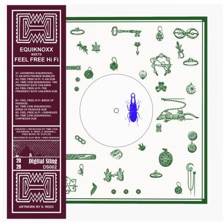 ** FLASH SALE ** EQUIKNOXX MEETS FEEL FREE HI FI - s/t LP