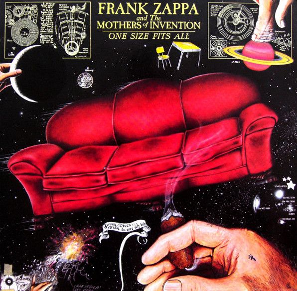 FRANK ZAPPA AND THE MOTHERS OF INVENTION - One Size Fits All LP