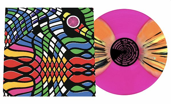 FUCKWOLF / GREEN MILK FROM THE PLANET ORANGE - Let's Split LP (colour vinyl)