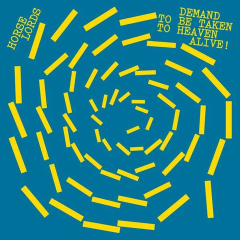 * PREORDER * HORSE LORDS - Demand To Be Taken Alive LP (colour vinyl)