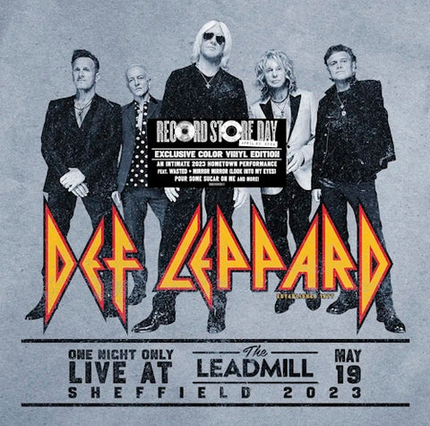 DEF LEPPARD - One Night Only: Live At The Leadmill 2023 2LP (RSD 2024)