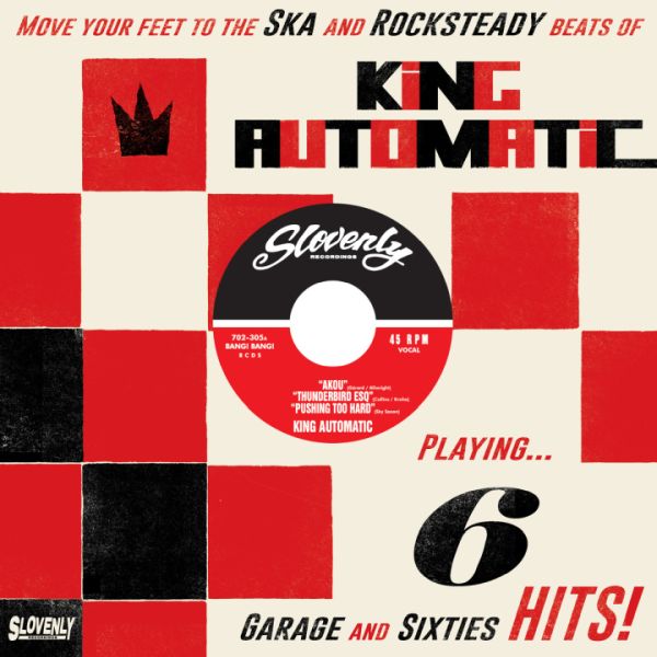 * PREORDER * KING AUTOMATIC - Playing 6 Garage And Sixties Hits 10"