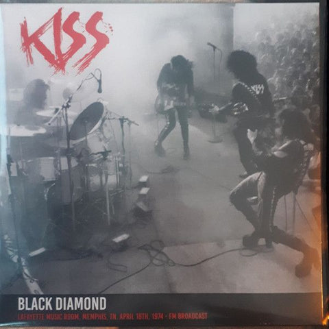 KISS - Black Diamond (Lafayette Music Room, Memphis, TN. April 18th, 1974 - FM Broadcast) LP
