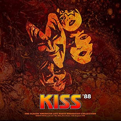 KISS - Kiss '88 (WNEW FM Broadcast: The Ritz, New York, 12th August 1988) LP (colour vinyl)