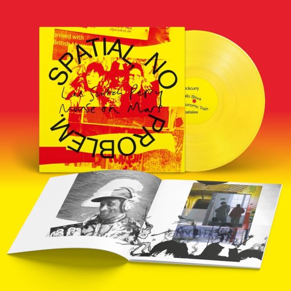 * PREORDER * LEE SCRATCH PERRY and MOUSE ON MARS - Spatial, No Problem LP (colour vinyl)