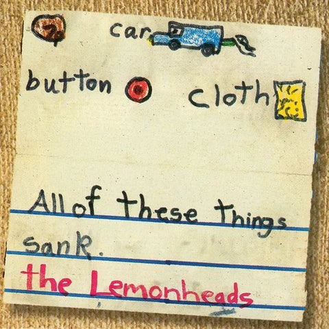 LEMONHEADS - Car Button Cloth LP (colour vinyl)