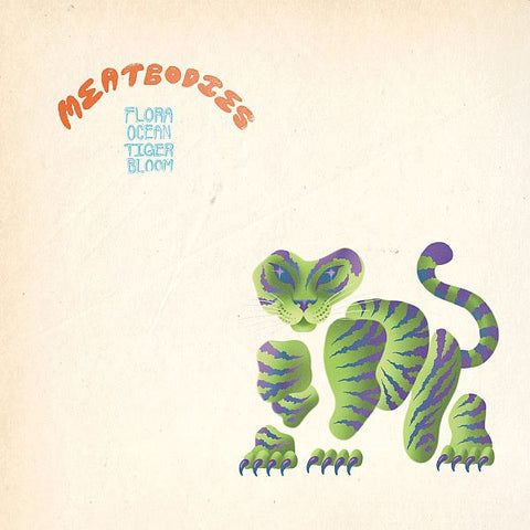 MEATBODIES - Flora Ocean Tiger Bloom 2LP (colour vinyl)