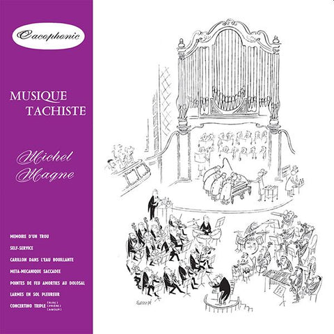 ** FLASH SALE ** MICHEL MAGNE - Musique Tachiste LP