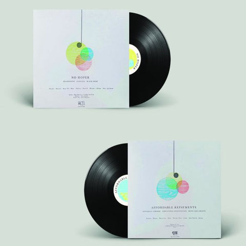 NO HOPER / AFFORDABLE REPAYMENTS - split LP (colour vinyl)