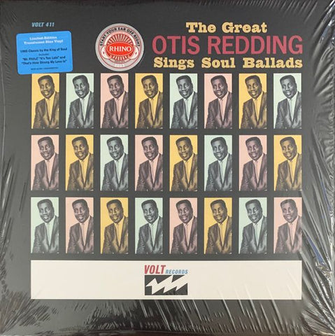 OTIS REDDING - The Great Otis Redding Sings Soul Ballads LP