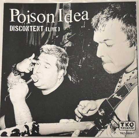 POISON IDEA / SHEER TERROR split 7"