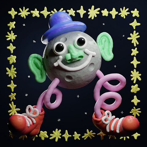 * PREORDER * PSYCHEDELIC PORN CRUMPETS - Carpe Diem, Moonman LP (colour vinyl)