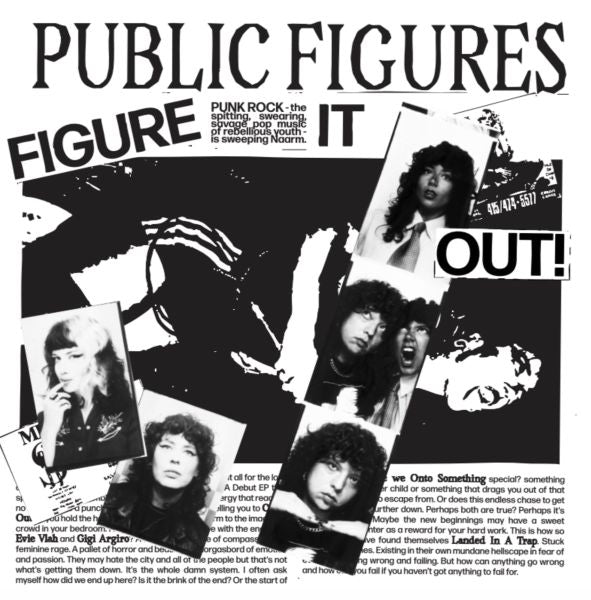 PUBLIC FIGURES - Figure It Out 12" (colour vinyl)