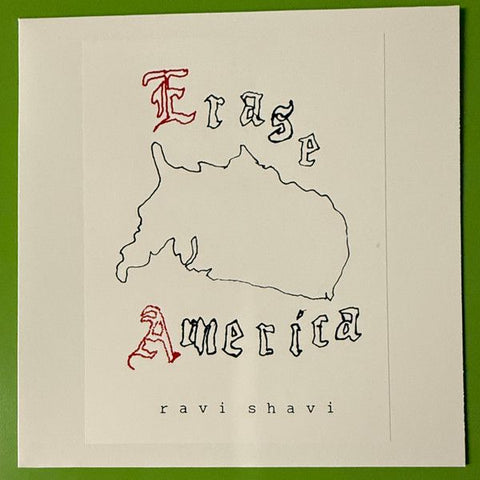 RAVI SHAVI - Erase America LP