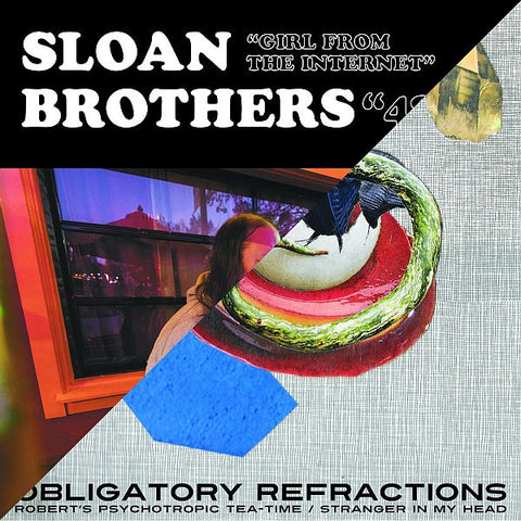 SLOAN BROTHERS / OBLIGATORY REFRACTIONS split 7" (colour vinyl)