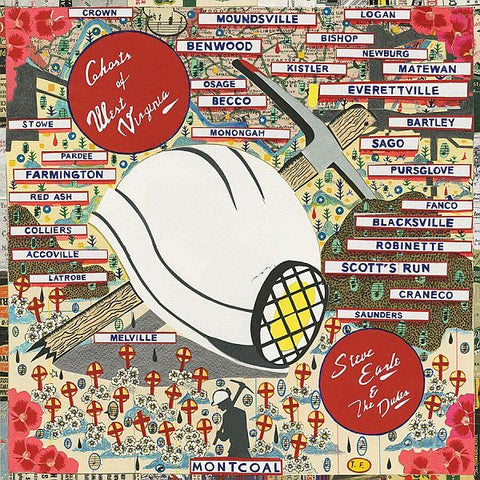 STEVE EARLE & THE DUKES - Ghosts Of West Virginia LP (colour vinyl)