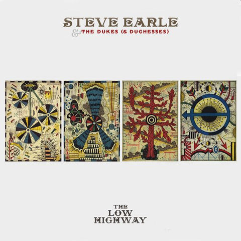 STEVE EARLE & THE DUKES - The Low Highway LP (colour vinyl)