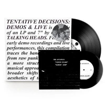 * PREORDER * TALKING HEADS - Tentative Decisions: Demos & Live LP+7"