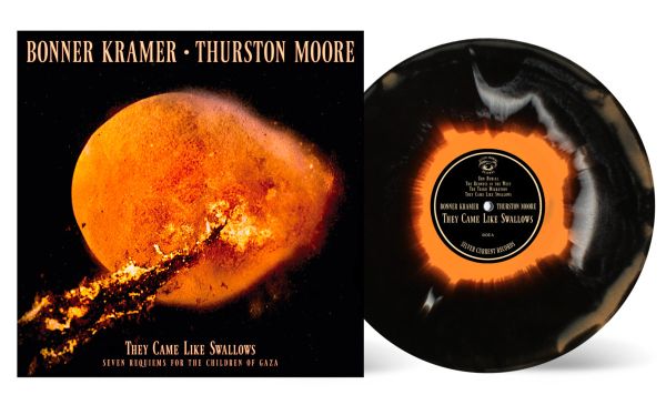* PREORDER * THURSTON MOORE and KRAMER BONNER - They Came Like Swallows LP (colour vinyl)
