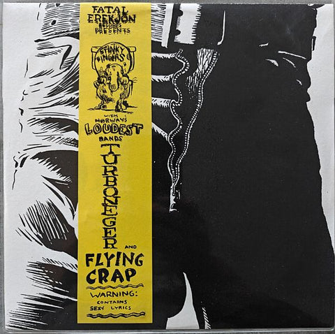 TURBONEGRO (TURBONEGER) / FLYING CRAP split 10" (colour vinyl)