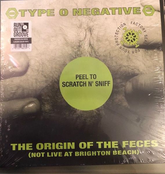 TYPE O NEGATIVE - The Origin Of The Feces (Not Live At Brighton Beach) 2LP (colour vinyl)