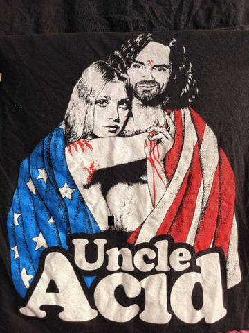 UNCLE ACID - Charles Manson / Sharon Tate T-SHIRT