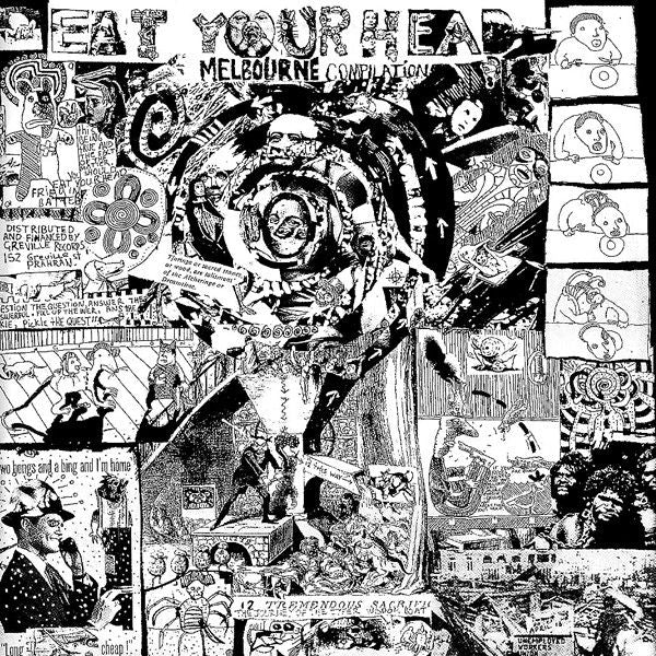 v/a- EAT YOUR HEAD LP – Strangeworld Records