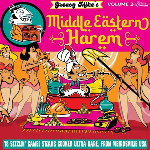 ** FLASH SALE ** v/a- GREASY MIKE'S MIDDLE EASTERN HAREM Volume 3 LP