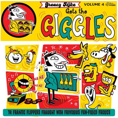 ** FLASH SALE ** v/a- GREASY MIKE GETS THE GIGGLES Volume 4 LP