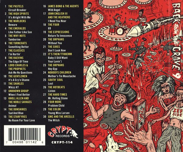v/a- BACK FROM THE GRAVE Vol. 9 + 10 CD