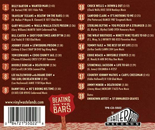 v/a- BEATING ON THE BARS: Twisted Tales From The Vinyl Wasteland CD