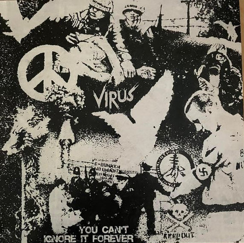 VIRUS - You Can't Ignore It Forever LP (colour vinyl)