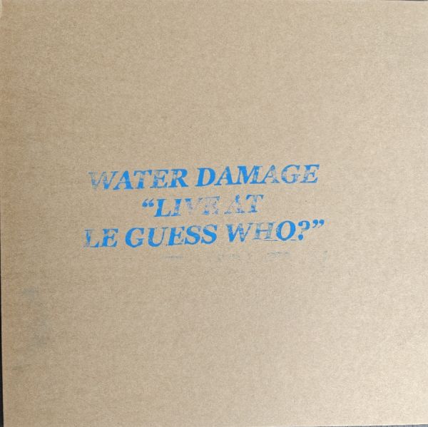 WATER DAMAGE - Live At Le Guess Who? LP