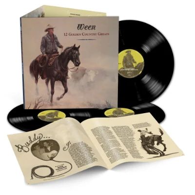* PREORDER * WEEN - 12 Golden Country Greats 3LP