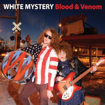 WHITE MYSTERY - Blood & Venom LP (colour vinyl)